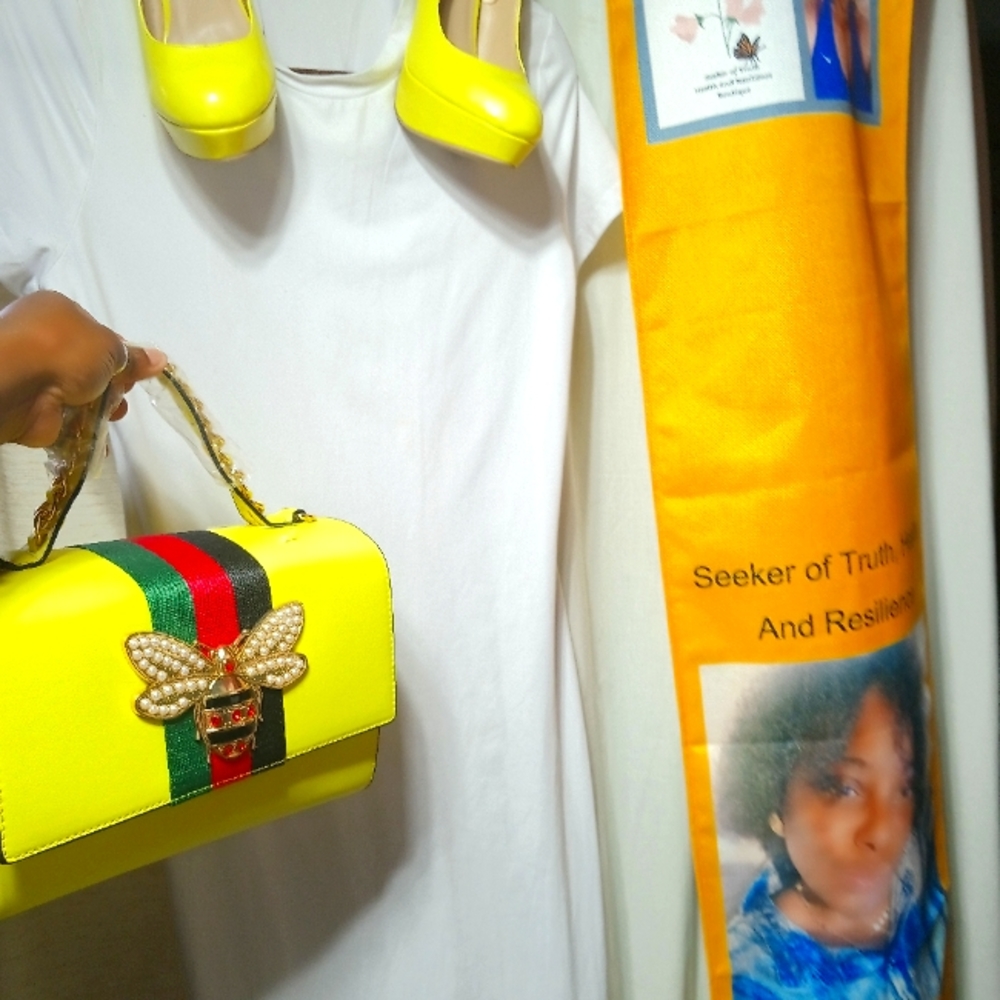 Neon Bee bag